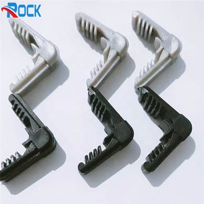 Durable Black Plastic Corner Connector For Insulated Glass Window Connector Joint