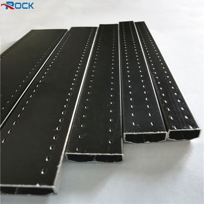 2024 New Black High-Frequency Welding Aluminum Spacer Bar For Glass Aluminum Garage Door