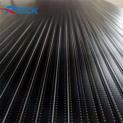 2024 New Black High-Frequency Welding Aluminum Spacer Bar For Glass Aluminum Garage Door