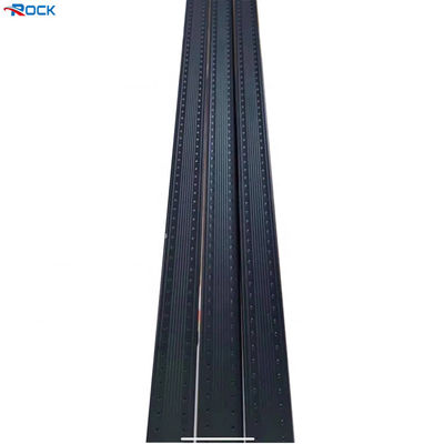 2024 New Black High-Frequency Welding Aluminum Spacer Bar For Glass Aluminum Garage Door