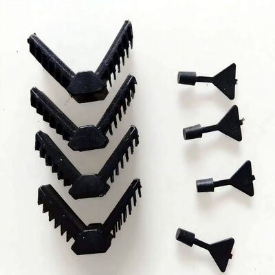 공장 저렴한 가격 알루미늄 스페이저 바 납 겹 유리판을위한 플라스틱 코너 커넥터