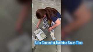 자동 스페이서 커넥터 삽입 기계